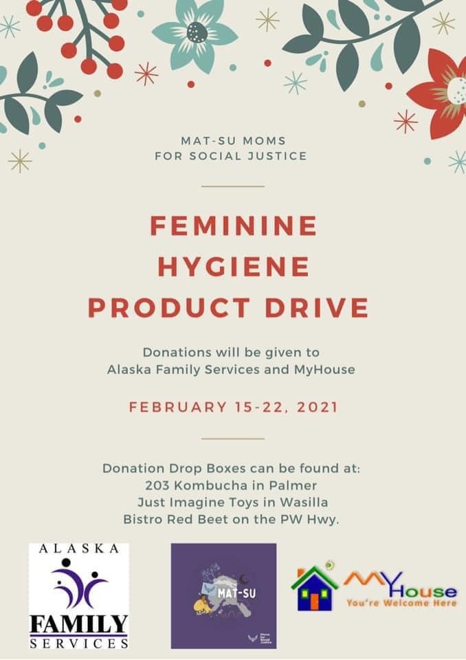 Can you imagine having to choose between buying food for your family or buying menstrual hygiene products? Unfortunately, too many in our community and others have to make that choice. Let's help them out!