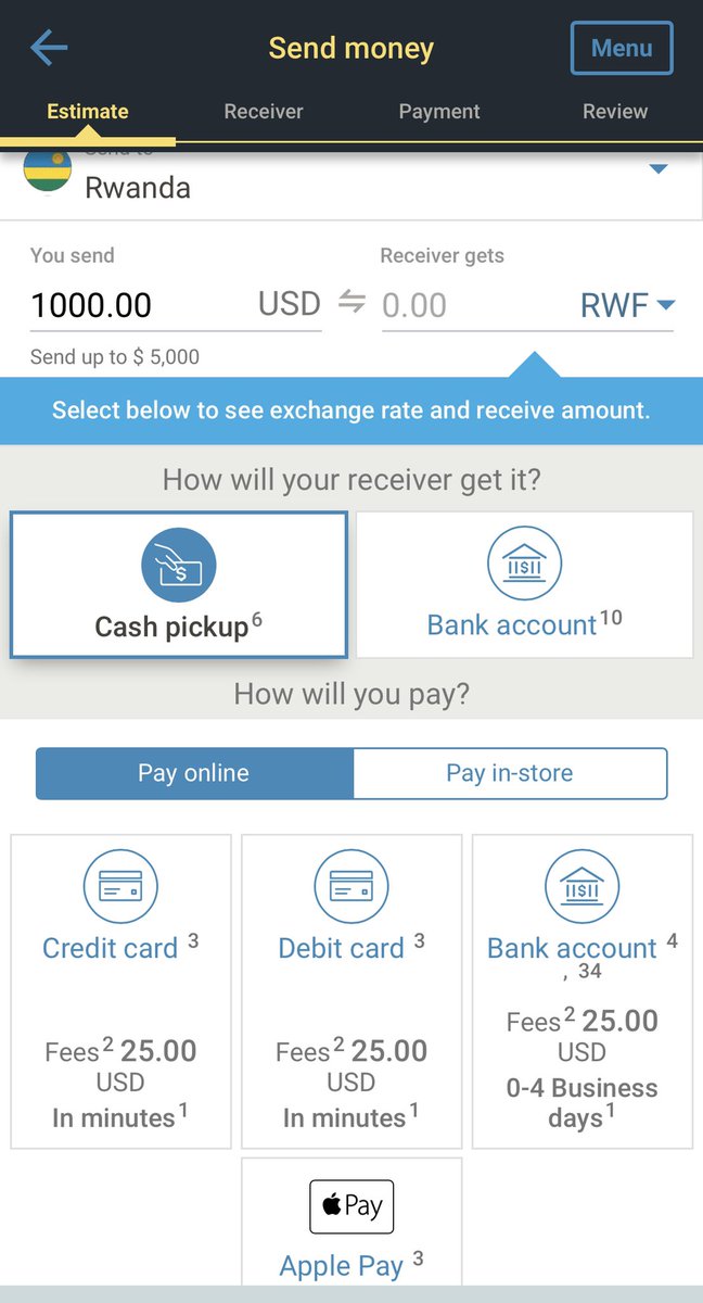 Remittances are incredibly expensive. The pandemic has made it even more expensive to send money to Africa.  @WesternUnion charging $81 to send $1,000 to Zimbabwe is madness. Costs $2.99 to send the same amount to the UK, $7 to send to India & $25 to Rwanda. Why the differences?