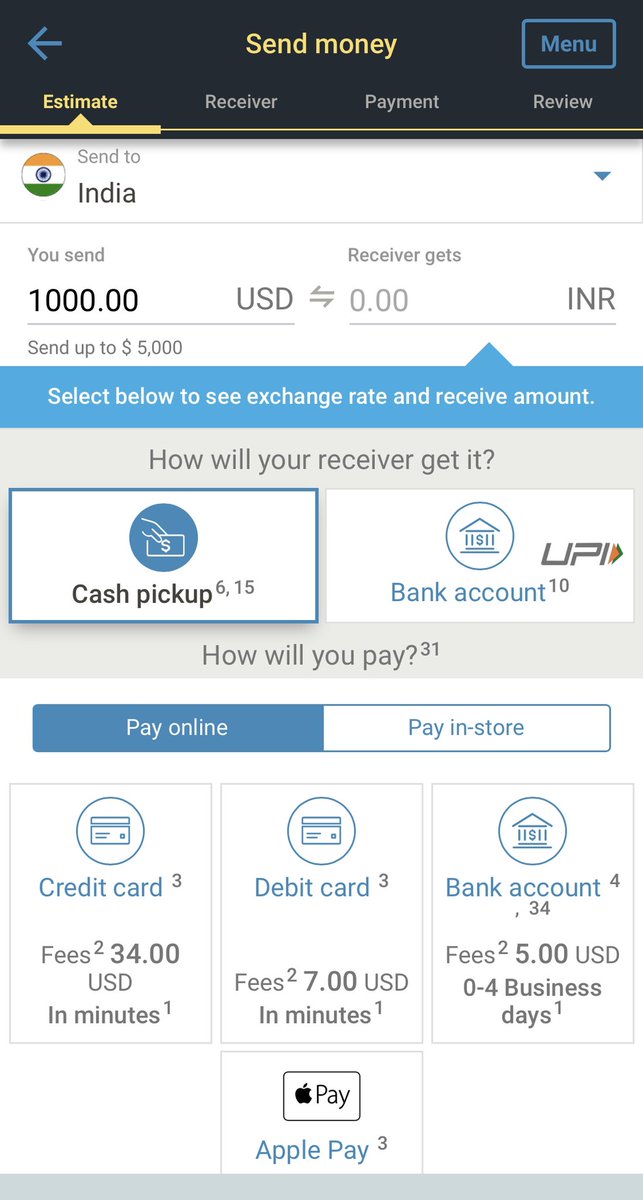 Remittances are incredibly expensive. The pandemic has made it even more expensive to send money to Africa.  @WesternUnion charging $81 to send $1,000 to Zimbabwe is madness. Costs $2.99 to send the same amount to the UK, $7 to send to India & $25 to Rwanda. Why the differences?