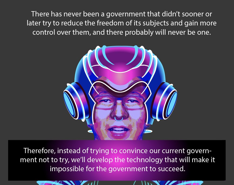 The process of creating the cypherpunks was a bit lengthy, as I first tried a couple concepts that were more closely related to the matrix movie & characters. Eventually landed on a more retro-futuristic look for each. First, I selected some images and text to represent each.