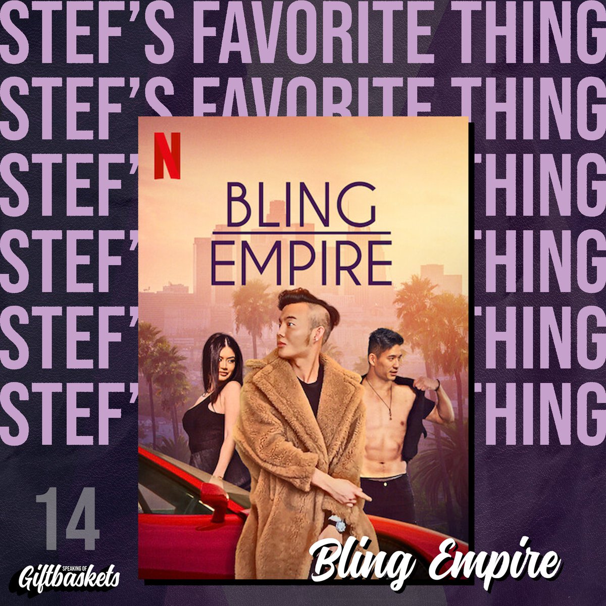GiftbasketsPod's tweet photo. Salted Egg Fish Skins, Bling Empire, Korean Mink Blanket, &amp; WandaVision 🤩✨ Hear more about our thoughts on our favorite things this week in The Fourteenth Episode!

What’s YOUR favorite thing this week? 😉 https://t.co/FloJn44d4K