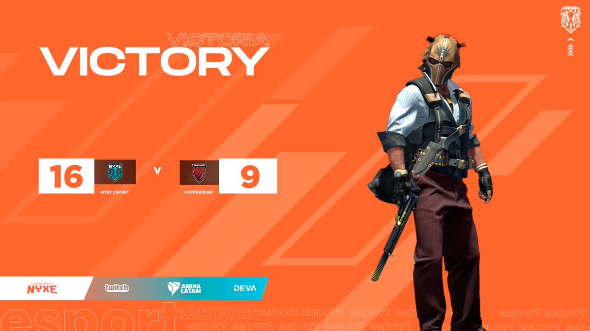 [CS:GO] <a href="/ESCL_LEAGUE/">ESCL LEAGUE #Premier13-19Dic</a>

En nuestra primer disputa por la fase de grupos de la Black División I, nos llevamos el primer partido enfrentándonos a los genios de #CopperHead.

#ArenaLatam #nyxeesport #csgo