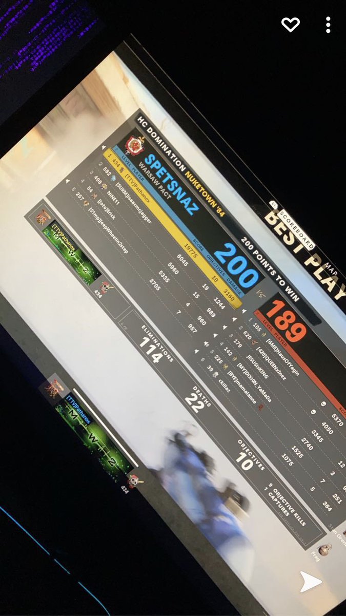 Dub city ! I’ll be streaming tonight at 9pm Cold War Camo grinding come through!