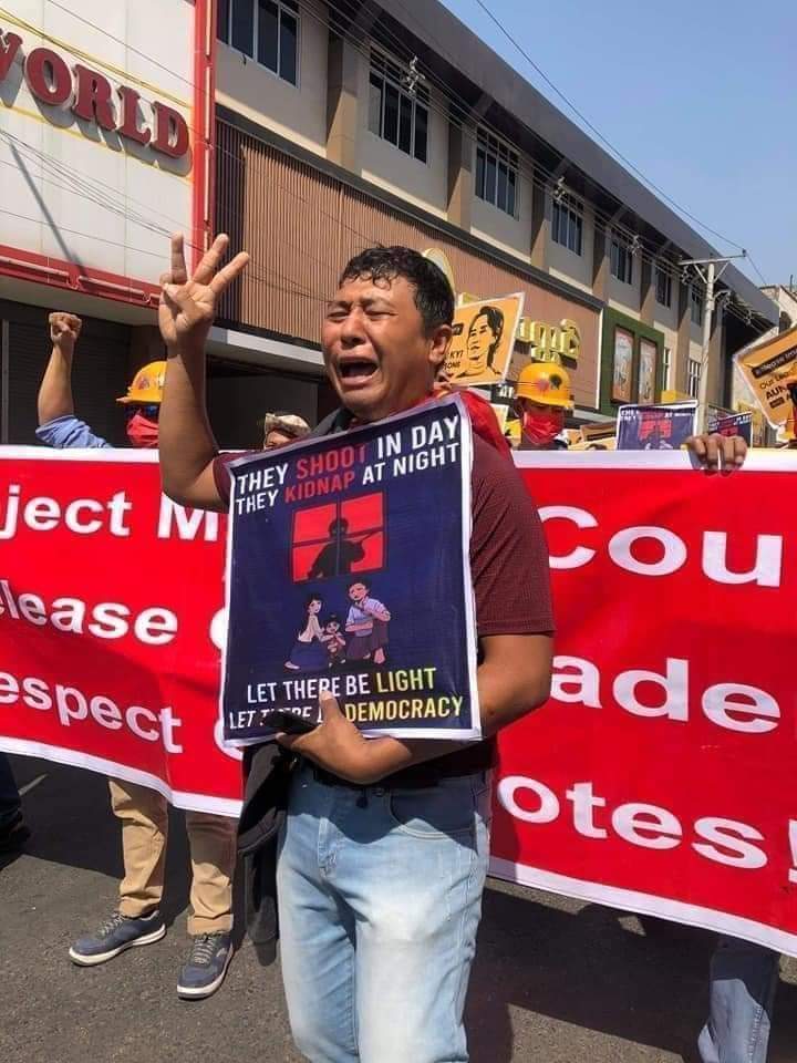 INHUMAN MILITARY
#Feb16Coup 
#WhatsHappeningInMyanmar