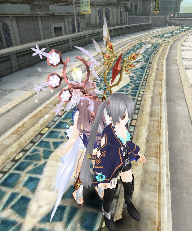 6ws6VahsqTIsyNo's tweet photo. こういう背中合わせで武器が交差してバツ印に見えるのが好き!
#Helloplanet
#ギルドアルバム
#トーラム
#トーラムオンライン https://t.co/CeARrprMC7