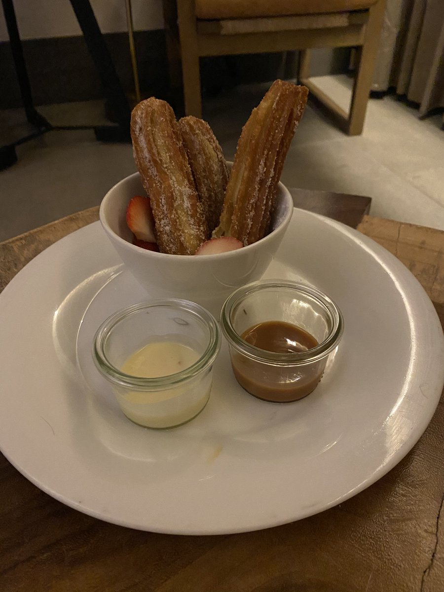 nmoore1981's tweet photo. @jasonmoore Staying at an all-inclusive resort in Mexico that has unlimited, hot, sugary churros on the room service menu. I’m in trouble. https://t.co/4ikAoScRfc