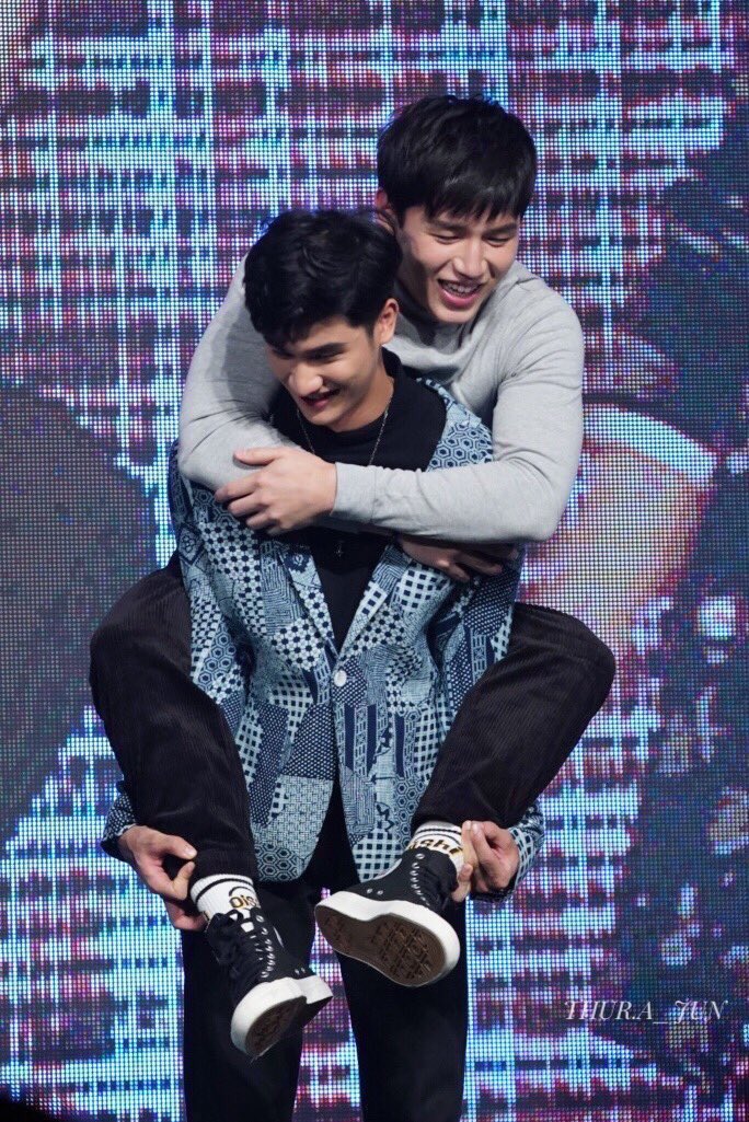 Oh btw, Tay is actually pretty strong.. New once said that Tay is actually stronger than him.. He steadily carried New several time back then..  So yeah, Tay is strong... He's just clumsy