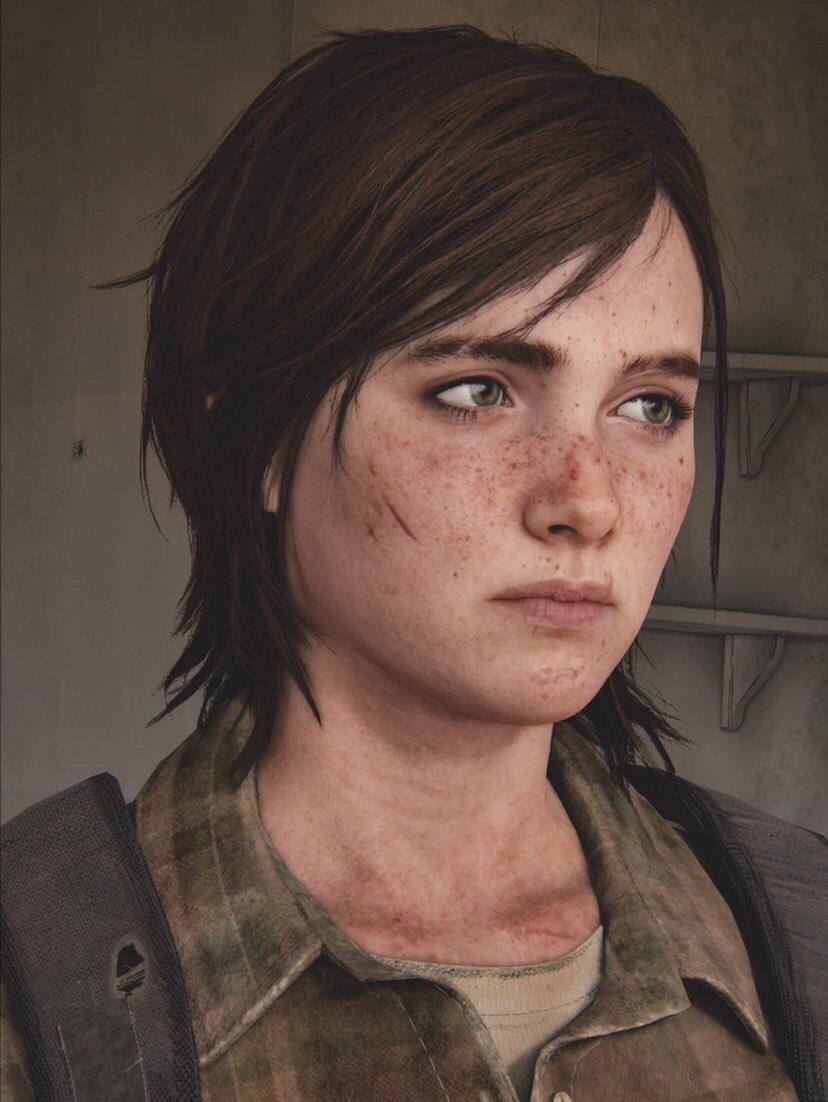 v on X: only Ellie can pull off this haircut Eren look musty as fuck with  the Karen cut  / X