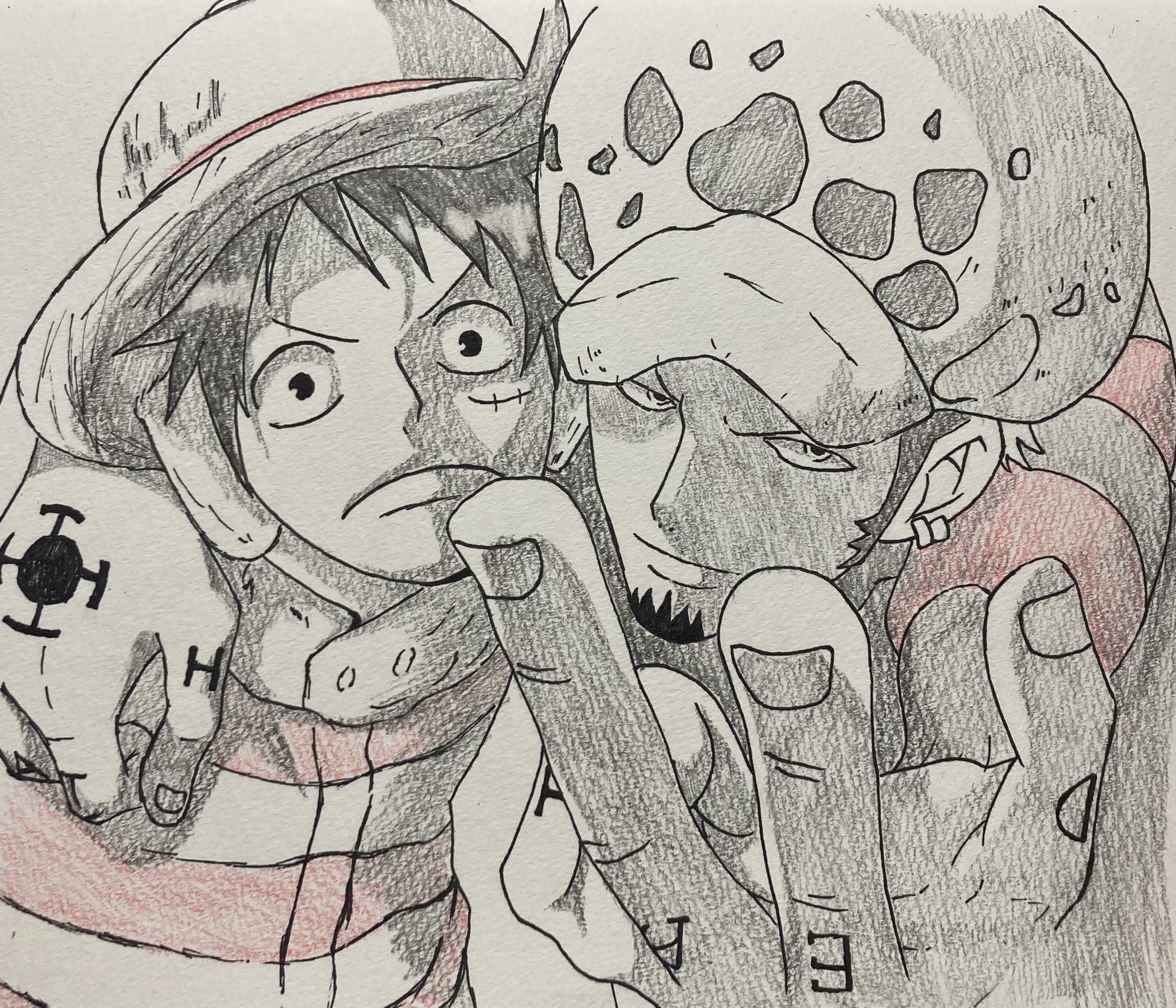 レフ ワンピース ルフィとトラファルガーロー描いてみた 絵描きさんと繋がりたい イラスト好きさんと繋がりたい イラスト 絵描き 冬の創作クラスタフォロー祭り T Co Wgk0elwnon Twitter レフ ワンピース ルフィとトラファルガーロー描いてみた 絵描きさんと繋がりたい イラスト好きさんと繋がりたい イラスト 絵描き 冬の創作クラスタフォロー祭り T Co Wgk0elwnon Twitter