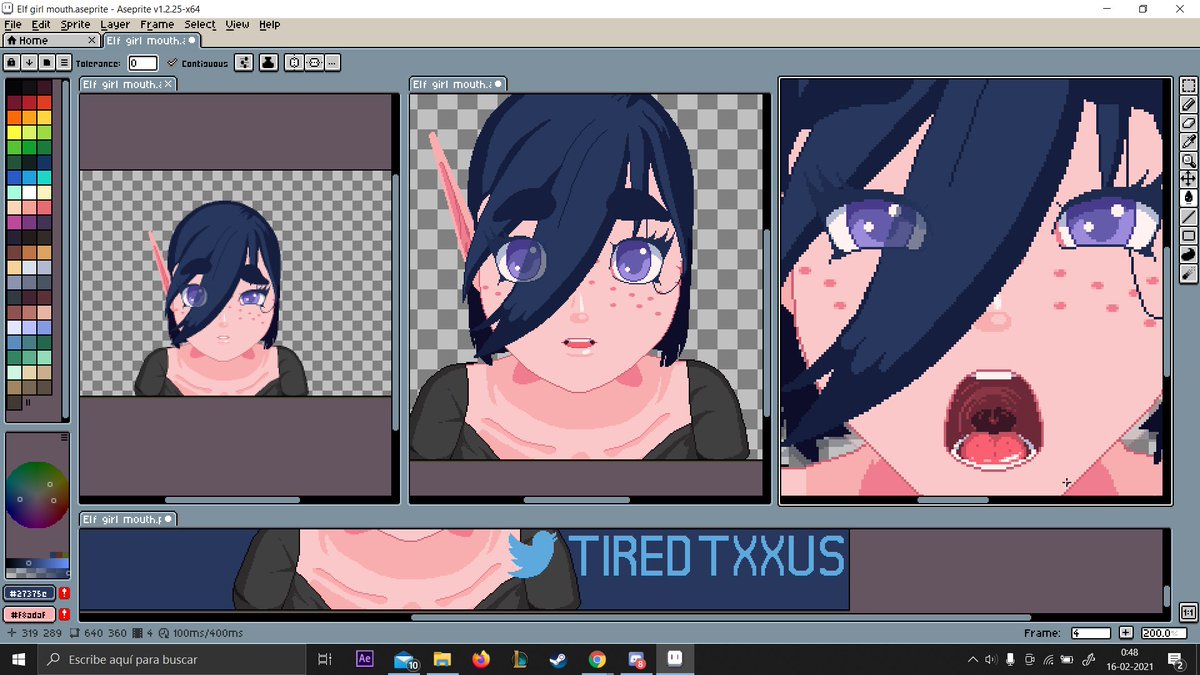 Today's progress on my game. What do you think is going on here? All characters are 18+ #lewdgames #hentaiartist #hentaiecchi #visualnovel #hentaigame #ドット絵 #pixel #pixelart #nsfwpixelart #nsfw #nsfwdev