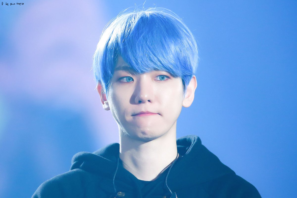 46/365Blue haired baekhyun was a thing