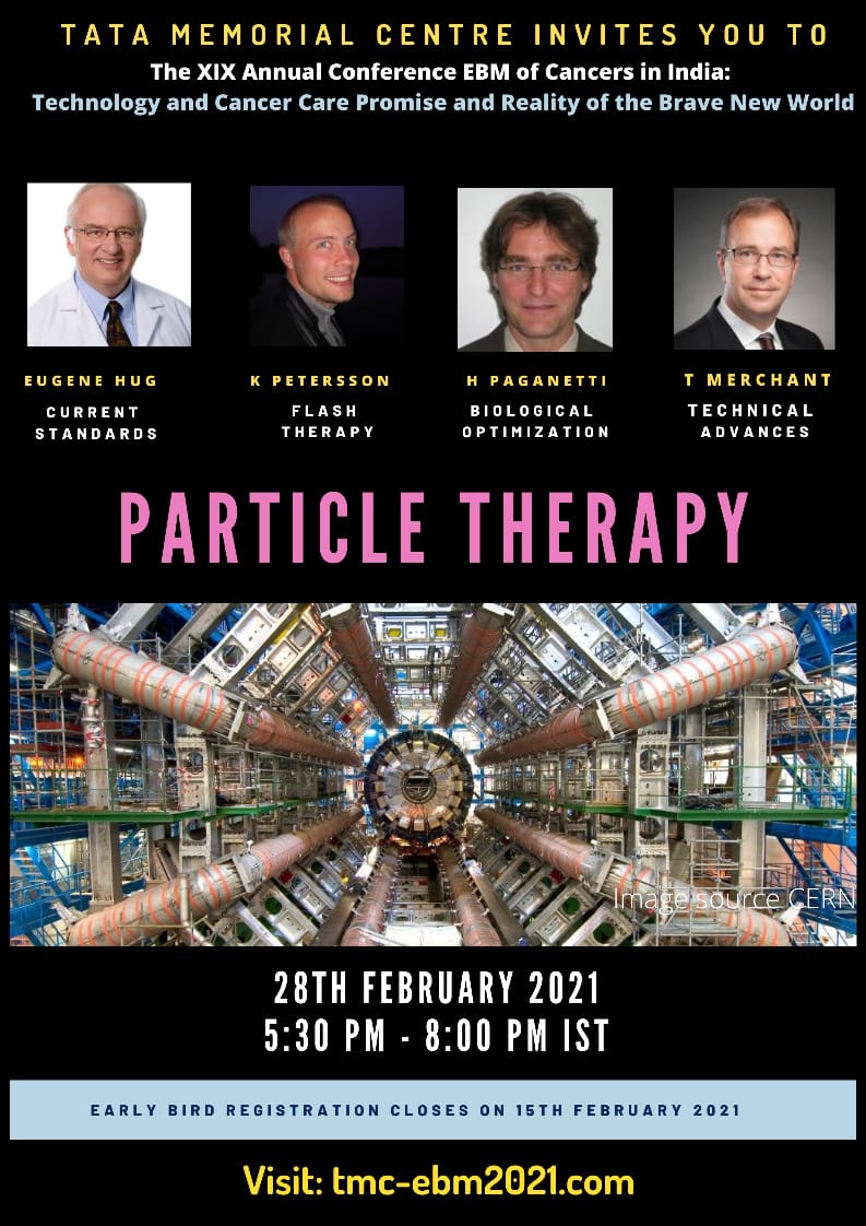 #RadOnc is the perfect marriage between science, technology and medicine.
Annual #EBM2021 Conference at <a href="/TataMemorial/">Tata Memorial Hospital</a> comes up with a unique theme this time around.