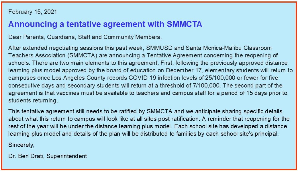 SMMUSD - OFFICIAL tweet media