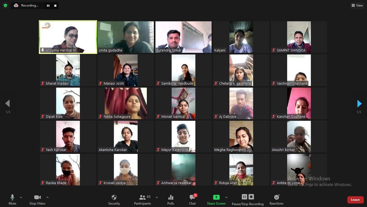 ManavAtlas's tweet photo. @ManavAtlas team conducts #Webinar on "How to read #Scientific_Literature for #Students of #Arvindbabu_Deshmukh_Mahavidyalaya, Nagpur, Maharashtra. 

If your #college is interested in hosting a similar #Webinar, Please email us at manav.iiserpune@gmail.com

#ManavHumanAtlas https://t.co/d57BhbY0h9