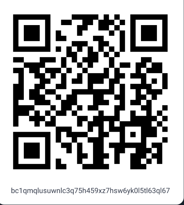 DonateCrypto4's tweet photo. @Bitcoin Thanks for your donation here:

bc1qmqlusuwnlc3q75h459xz7hsw6yk0l5tl63ql67 https://t.co/EQty93iR7Y