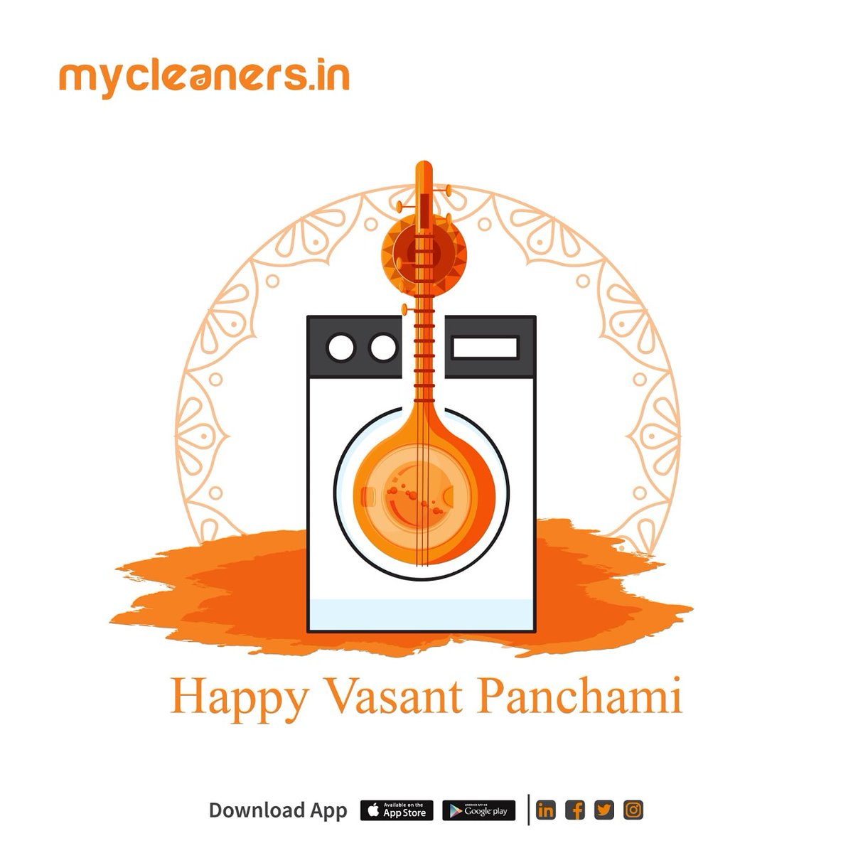 MycleanersIn's tweet image. Hope Vasant Panchami brings an abundance of knowledge &amp;amp; wealth to us. May Goddess Saraswati bless our life with success, happiness, love &amp;amp; warmth!
Mycleaners wishes you Happy Vasant Panchmi.
#HappySaraswatiPuja #VasantPanchami
#mycleaners #simplifyinghomeandlife