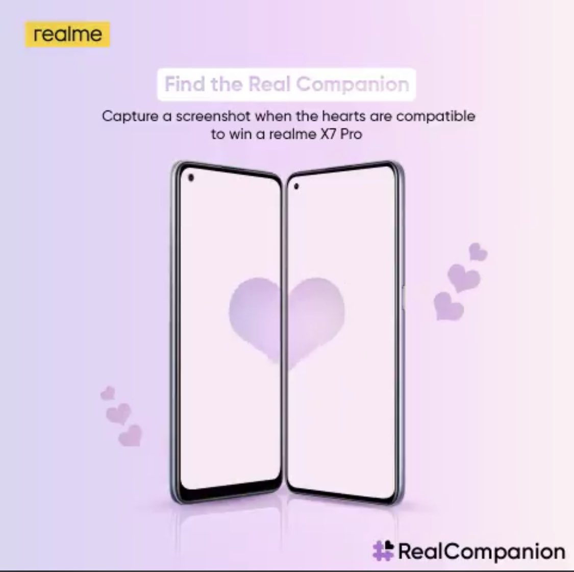 D_JumpingJelly's tweet photo. @realmemobiles Done ✅ We can say we love each other if my life is better because you're in it and your life is better because I'm in it.
 #RealCompanion
#realmeX7Pro
#HappyValentinesDay #Contest https://t.co/GIyycmBWty