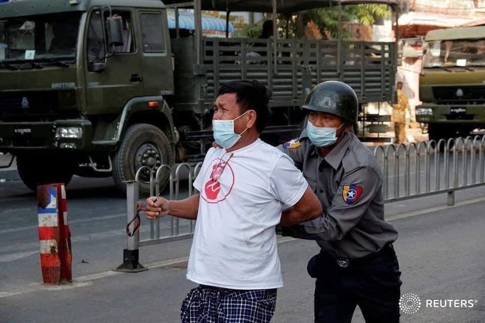 #RejectMilitaryCoup