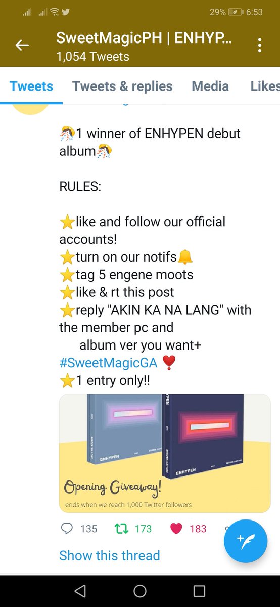 naurace_'s tweet photo. @SweetMagicPH AKIN KA LANG PARK JONG-SEONG 😗 DUSK VER. TYSM✨✨✨#SweetMagicGA
@Everytaeng08
@kaaatttb
@gaeul_hoonie08
@heefluffy
@ilykimsunoo @JAY_WORLDDD @jakesluvrmc
@Teyjkk
@N1K1D30
@jaeyunmis
@hoonie_lvs
sorry for the tags but can you like and rt the twt above hihi thanks a lott💜 https://t.co/YHluTId0gS