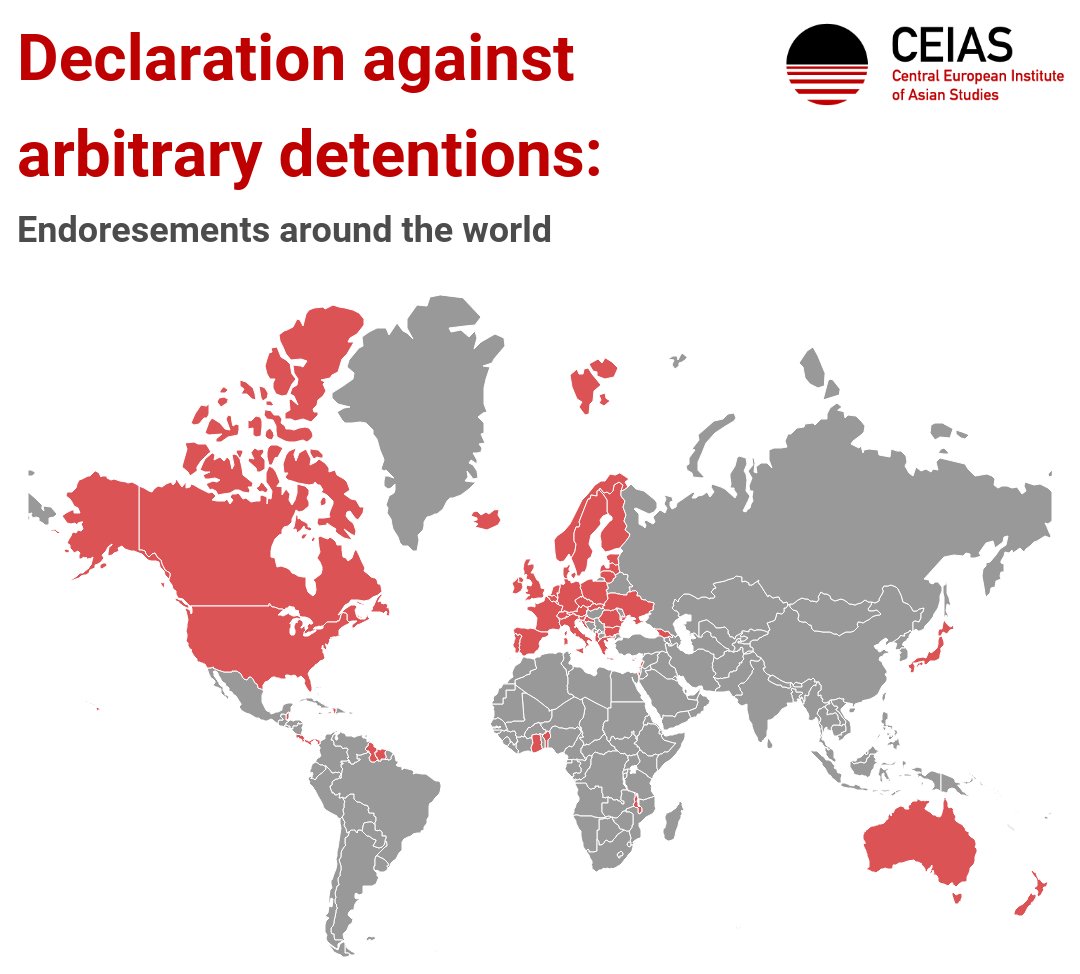 Globally, the declaration has been endorsed mostly by Western countries, with a few exceptions from Asia, Africa, Latin America, and the Middle East.