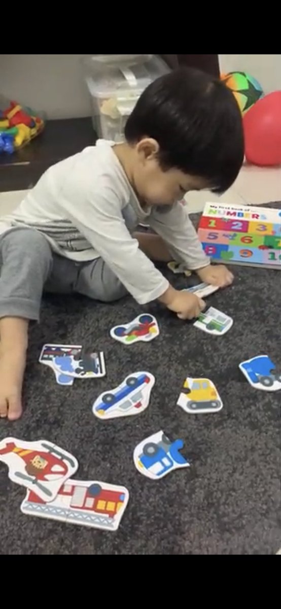 5. Puzzle matchAt a certain age, kids prefer matching games like puzzles. For me, I’ll introduce the activity to my son depending on his interest at that time. Right now he seems to fancy puzzle lots!This puzzle is from shopee, RM12 only. Link:  https://shopee.com.my/product/116452231/2184594642?smtt=0.101900818-1613018576.9