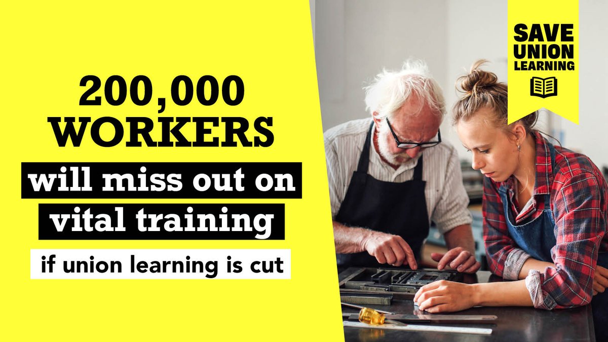 UsdawUnion's tweet photo. Access to life-changing learning in England will be severely limited if the Union Learning Fund ends in March.
Use our website to email your MP and urge them to lobby the Chancellor to #SaveUnionLearning in the budget: https://t.co/AyYCJ984tY https://t.co/waEZu6S5vf