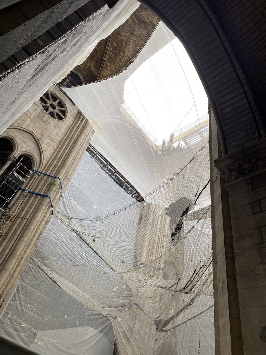 And this arch belongs up there - 25 meters up