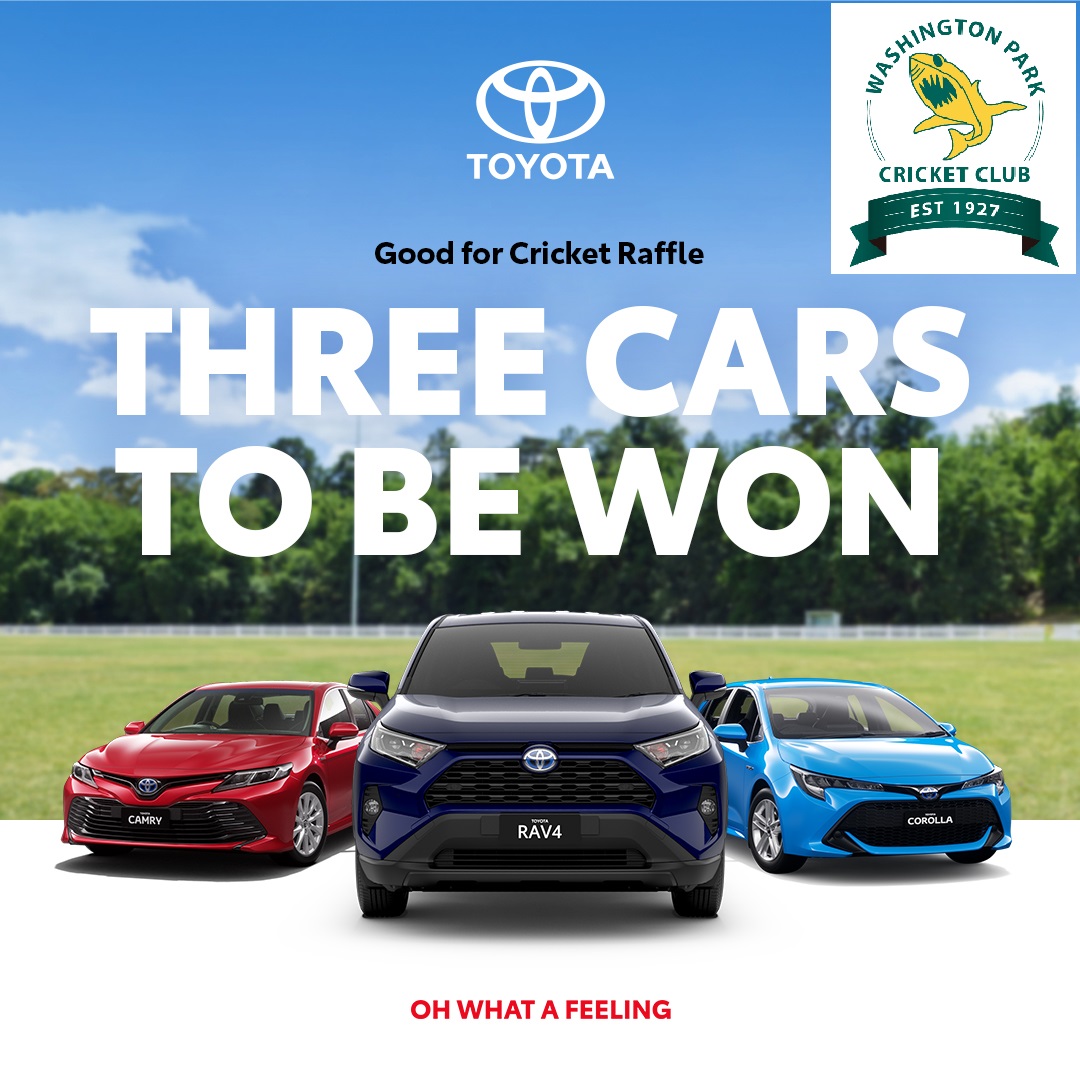 IT’S THE FINAL COUNTDOWN!!  The Sharks’ Toyota Good For Cricket Raffle is about to close on 22nd Feb.  We’ve had a great response from the Shark family but you can still try your luck to buy and win - toyotagoodforcricket.raffletix.com.au/washingtonp...