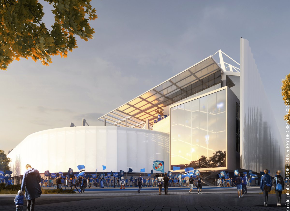 #LeSaviezVous ? Un projet de restructuration et d’extension du Stade de la Meinau a été validé ! ⚽️😉 Visite guidée en images >> https://t.co/wYQD3fI7Fb #Alsace #Strasbourg https://t.co/dz18dFpxUJ