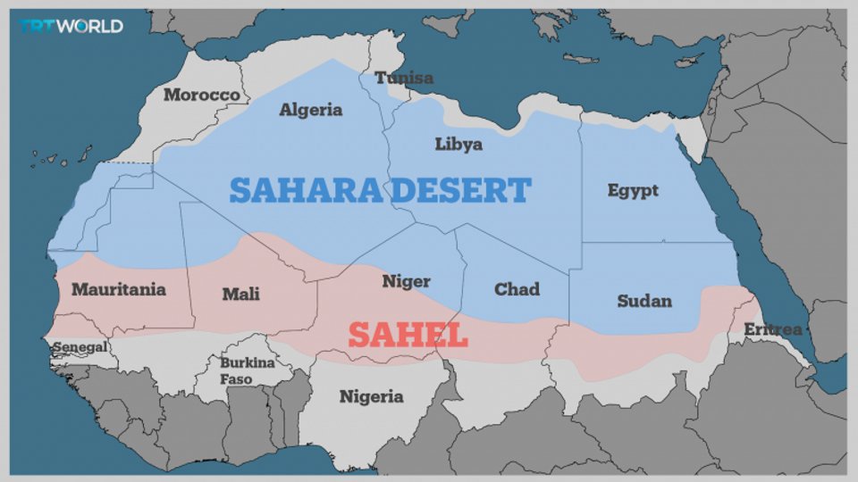 Зона сахель страны. Пустыня сахара и Сахель. Зона Сахеля в Африке. Сахель на карте. Африканские государства зоны Сахеля.
