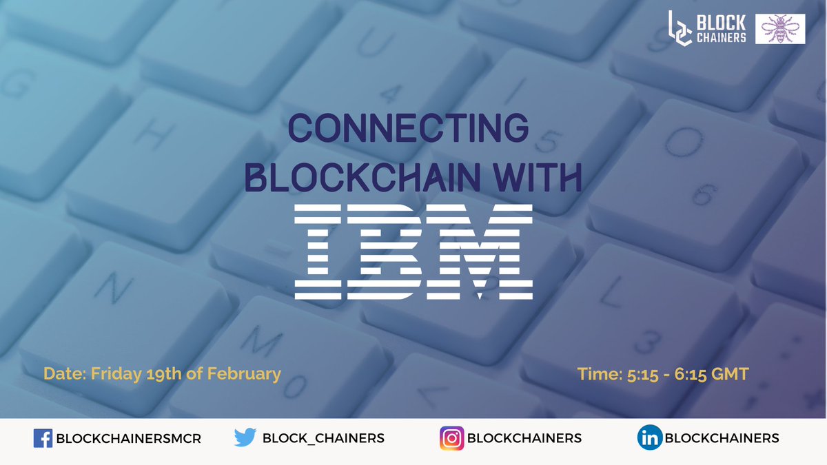 We invite you to a talk held by IBM representatives, including Rémy Mandon, Vice President of IBM France. The discussion includes the latest news and will provide cases to show Blockchain's application in  industries.

eventbrite.com/e/connecting-b…