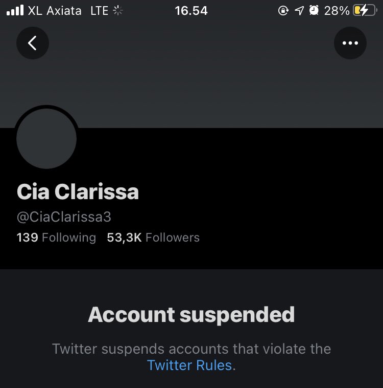 @thiazaindn @demappril @Twitter @TwitterSupport @CiaClarissa2 @CiaClarissa3 Hello @Twitter @TwitterSupport

I've been following @CiaClarissa2 @CiaClarissa3  for a long time and saw this got suspended for no reason. Account owners have never violated any of Twitter rules. Please, bring back the accounts soon 🤗

Thank you 💕💜🍃