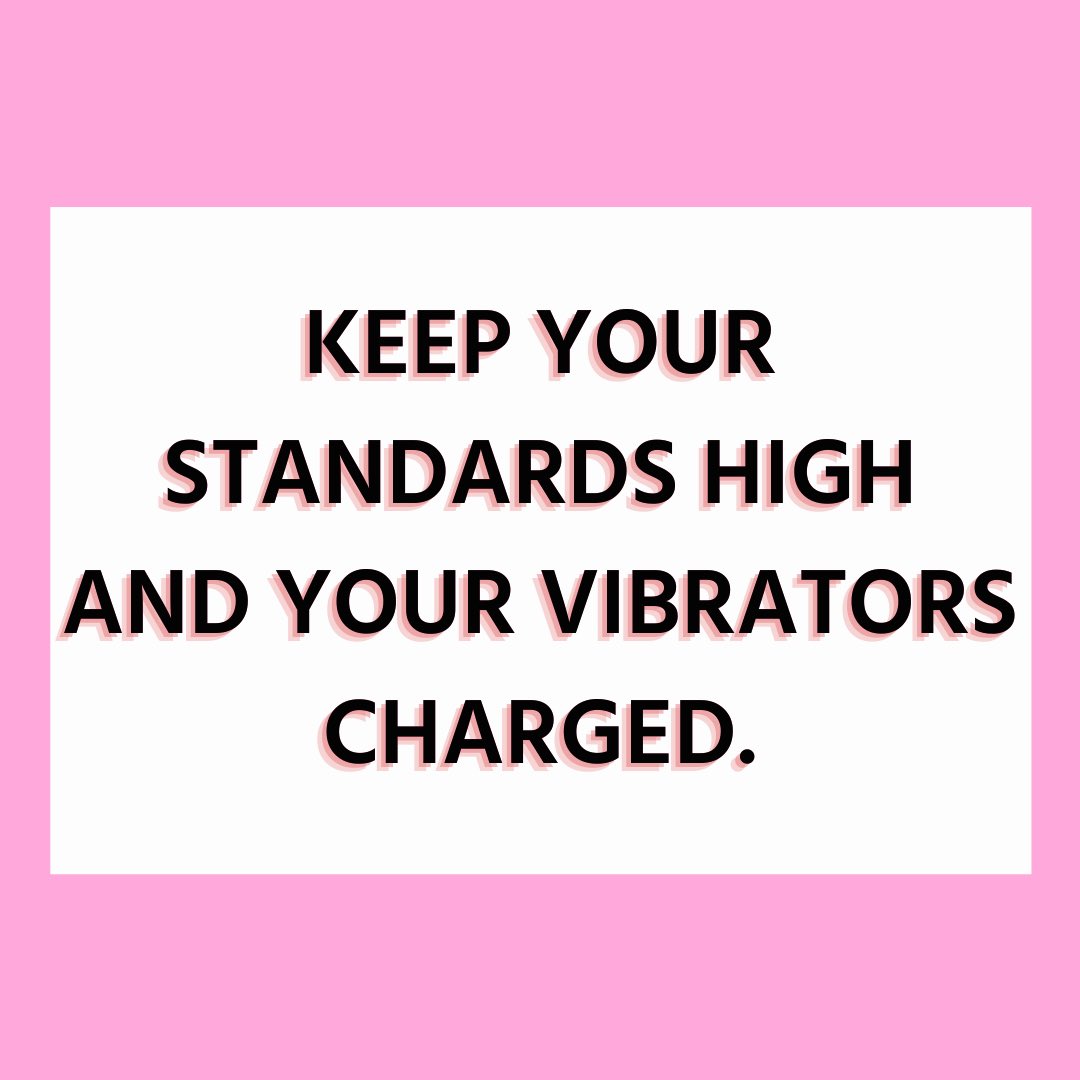 PynkUk's tweet photo. ✨ BABY GIRL, KEEP YOUR STANDARDS HIGH AND YOUR VIBRATORS CHARGED! 
.
#pynk #tuesdaythoughts #knowyourworth #beliveinyourself #getitgirl #loveyourself💕 #quarantinelife #dailyreminder #selfcare #vibes #goodvibesonly✨ #pleasuretoys #selfpleasure #ownit #yonipower https://t.co/zLOoHrsB1w