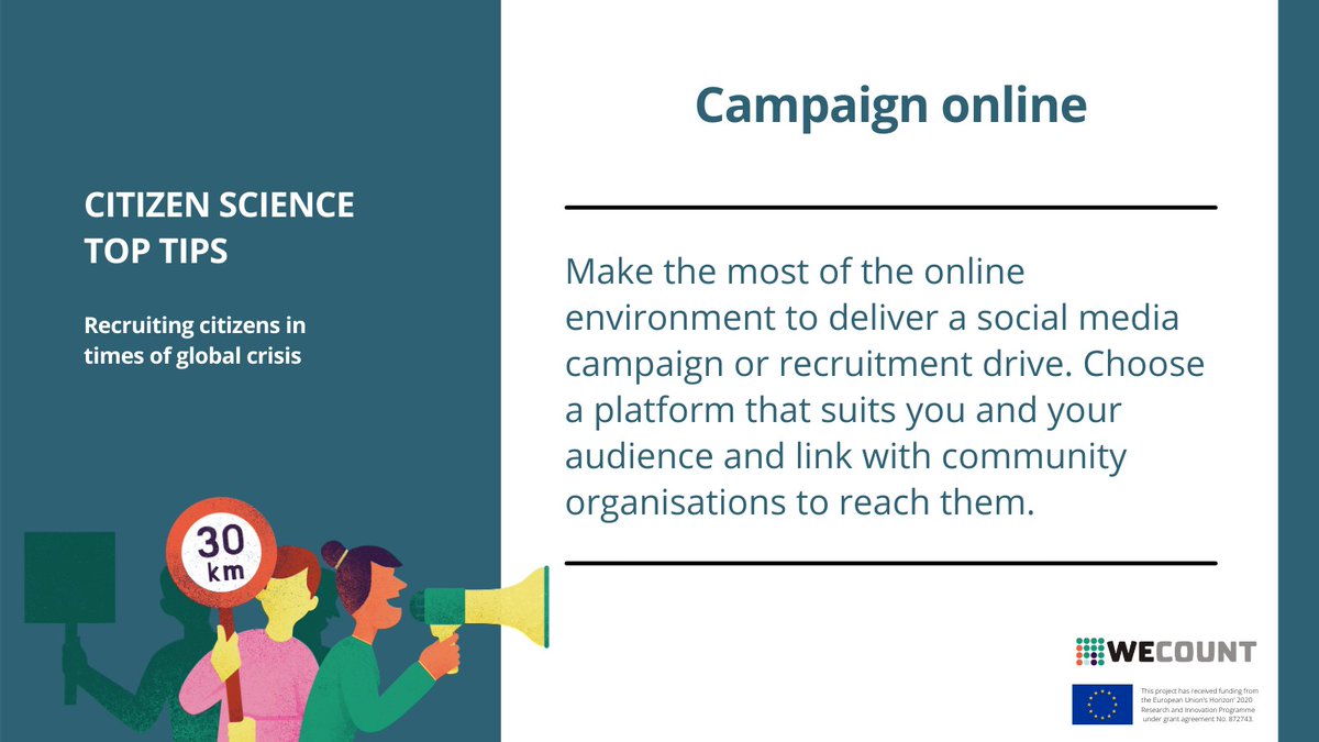 WecountH's tweet photo. How can we recruit and engage with #CitzenScientists in a time of #COVID crisis❓🧪
Reshaping #research methods does not have to be a headache! 🤕
Check out @WecountH's #CitizenScienceTips!⬇️🔍
Find out more here👉https://t.co/JkKwWr1UQX https://t.co/YV9JJGUEjX
