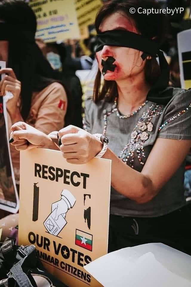 #SaveMyanmar 
#Feb16Coup