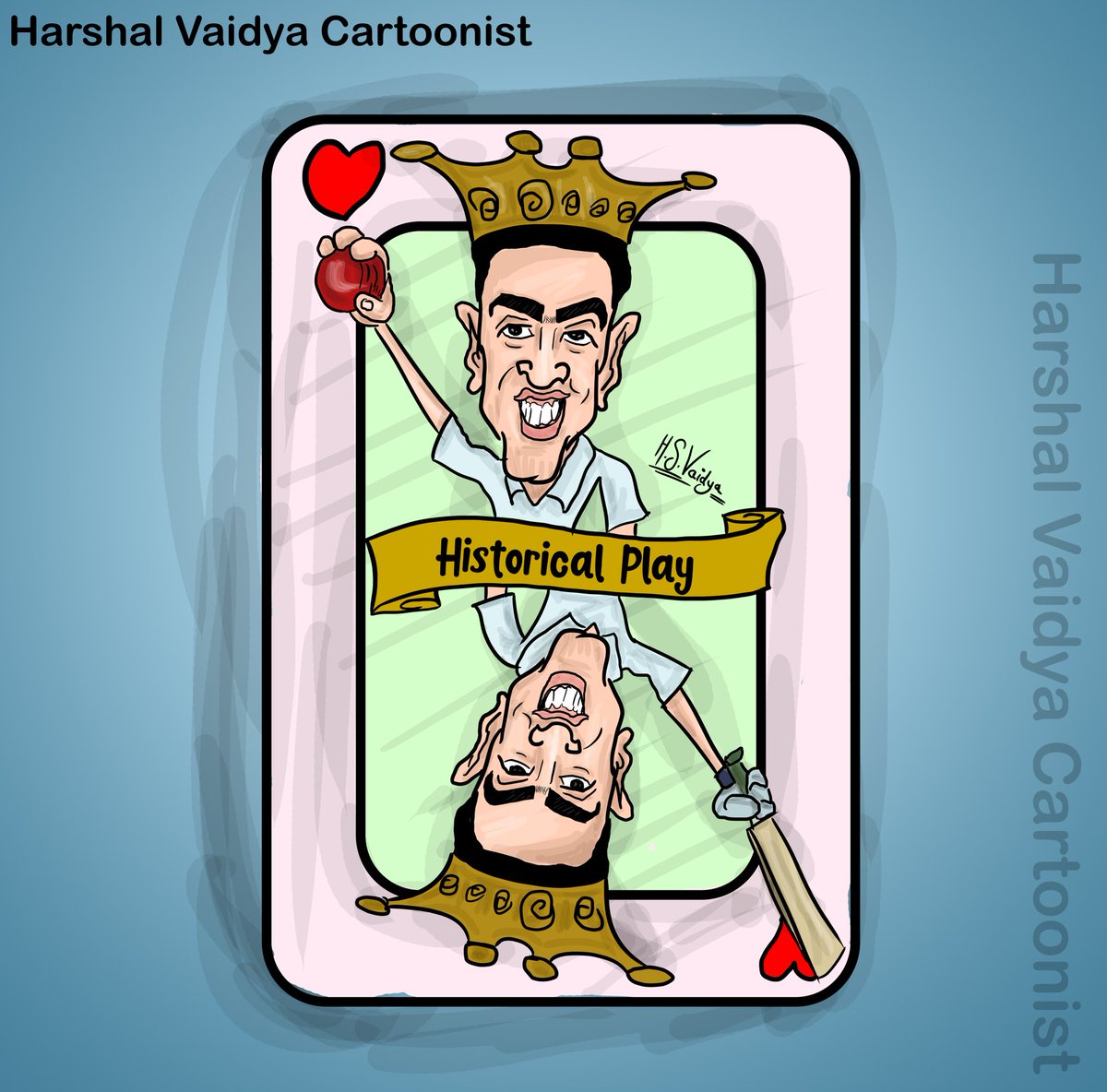 harsh_cartoons's tweet photo. Well Played...@ashwinravi99
#ashwin #bowling #bowller #indvseng #testcricket https://t.co/G5QTV0asoZ