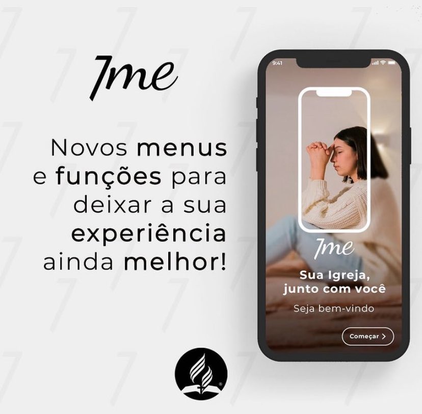 PrC_Augusto's tweet photo. _O #7Me, aplicativo oficial da #IgrejaAdventista,_ ganhou uma atualização com novas funcionalidades. 

A partir de 18 de fevereiro você vai poder criar grupos de oração, receber notícias da @iasd e materiais da @cpbeditora e #NovoTempo. 

Baixe agora: https://t.co/Y8x2T3yPV6 https://t.co/8kJtCYWTKx