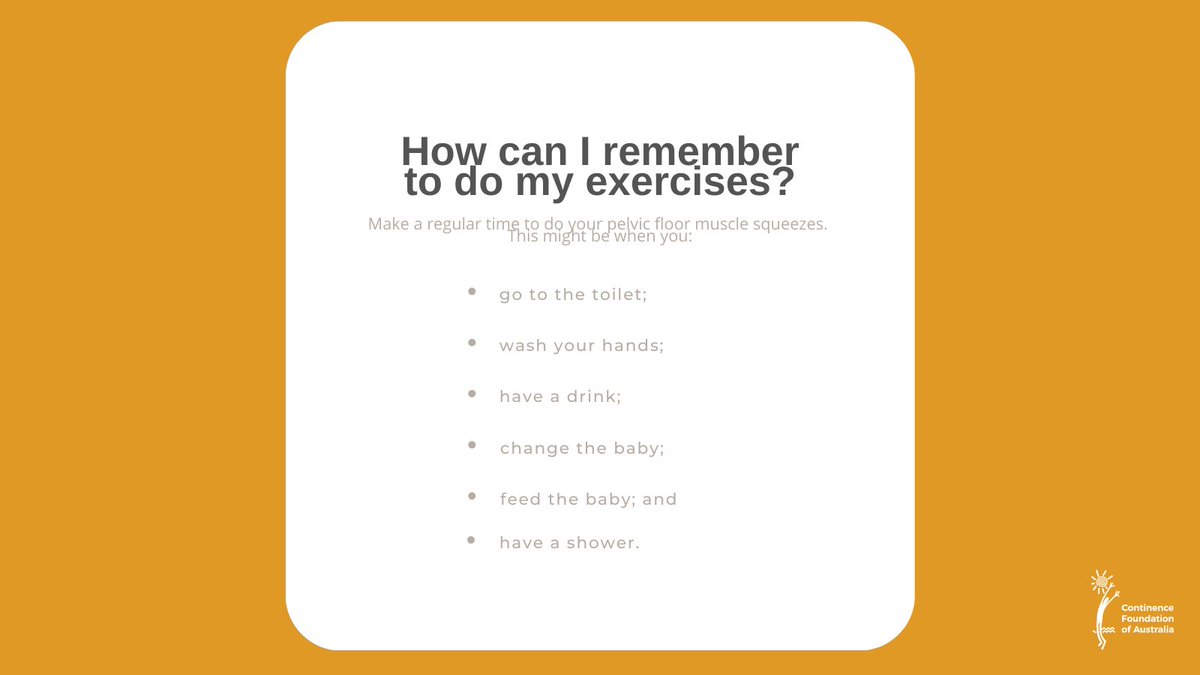 Continence Health Australia tweet media