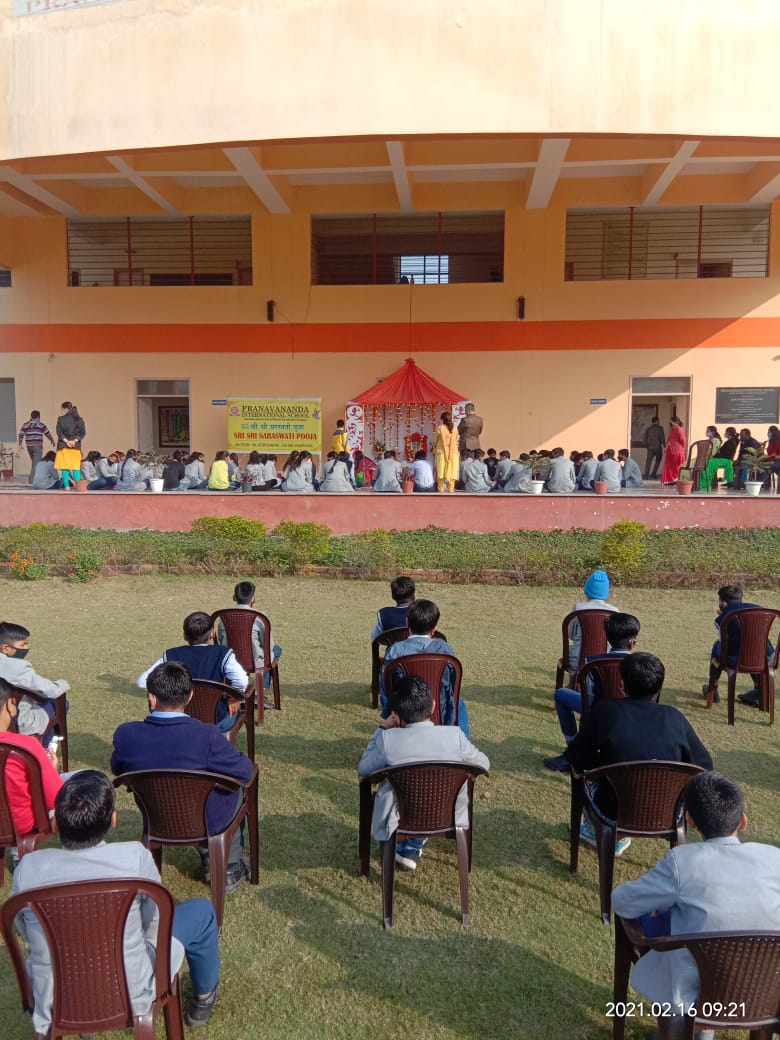 Sri Sri Saraswati Puja, on the auspicious occasion of Vasant Panchmai at Pranavananda International School, celebrated wuthin very limited arrangements due to Covid-19 pandemic situations.
#VasantPanchami #BasantPanchami #BasantPanchami2021 #सरस्वती_पूजा #SaraswatiPuja