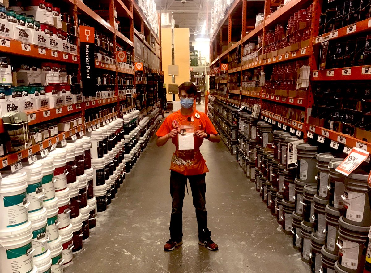 Paul in D24 keeping the store Grand Open Ready each closing shift. #mighty4403 #drivingD53