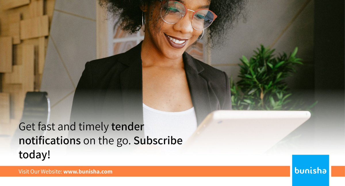 bunishaltd's tweet photo. Get 1 year of tender notices and advertisements from all government institutions and parastatals countrywide from Ksh. 9,000
#bunisha #business #tenders #updates #tendernotifications #opportunity https://t.co/D9b3cQzAFf