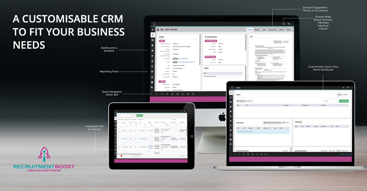 RBoostCRM's tweet photo. Having a robust CRM designed specifically for the recruitment process is what you need. Ours is one that you can  customise if you have specific functions unique to your organisation.

Try it for free: https://t.co/ZLinV0g4n2
#Recruitment #CRM #ATS #HR https://t.co/7gohIqYFUZ