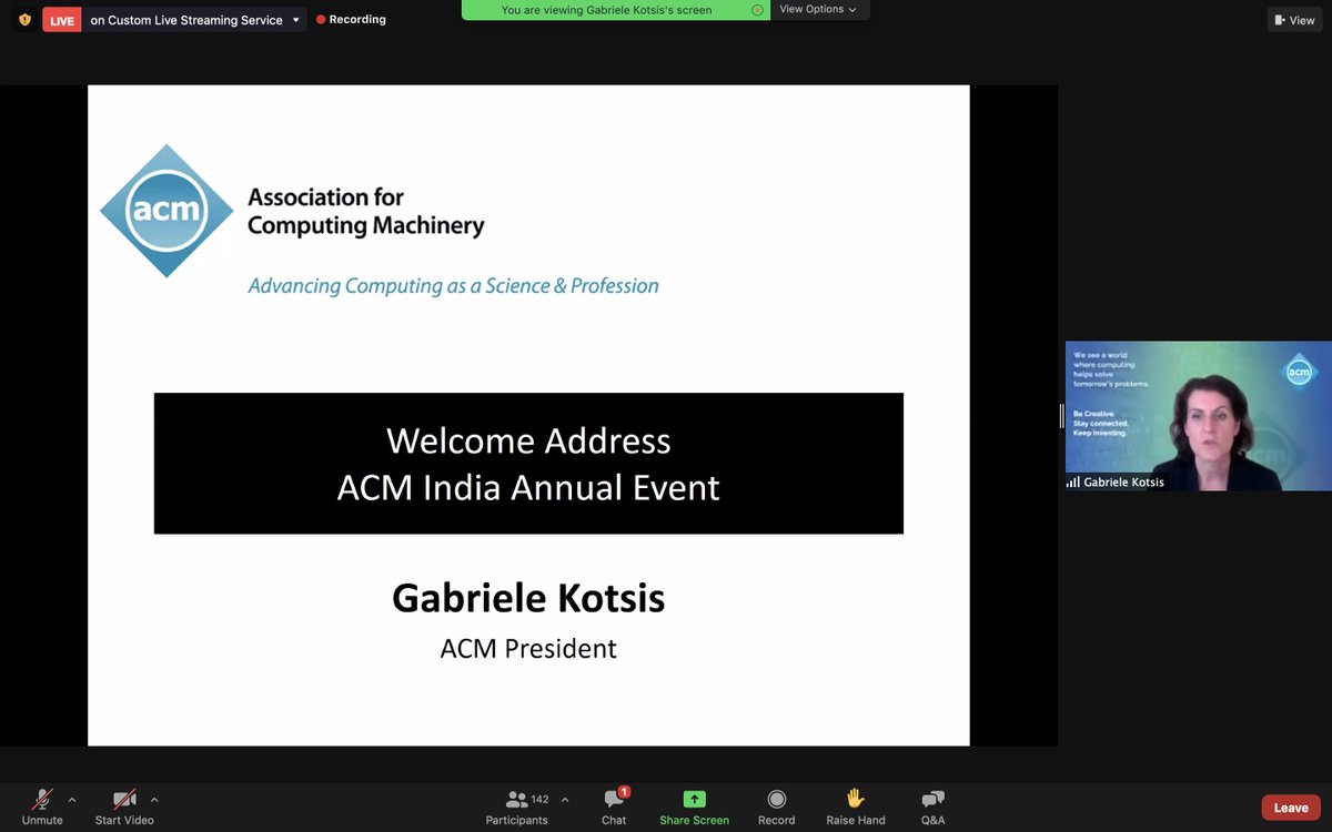 ponguru's tweet image. #ACMIndia technical bonanza last week! ACM-W, ARCS, & Annual event, with 👌😍 speakers including Dr. Edwin Catmull, Turing Award Winner; Kurt Mehlhorn, Director MPI @maxplanckpress & many more 😍😍 2 interact with Dr. Gabriele Kotsis, President @TheOfficialACM 😍😍 #CouncilGiri
