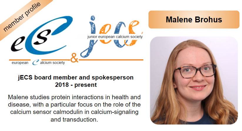EuroCalcium's tweet photo. Introducing ECS member @MaleneBrohus: ECS junior board member and spokesperson! #ECSmemberprofile #jECSboard
For more information about Malene’s research at Aalborg University, Denmark (@aauengineering): https://t.co/uk3X0C4j9v https://t.co/L3dK3HCzF1