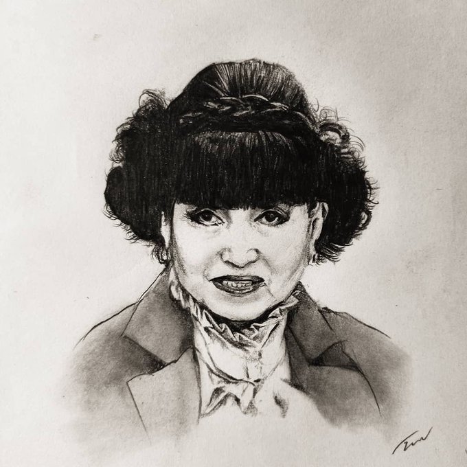 黒柳徹子 Pencilart Https T Co Vsggej3hi Tomのイラスト
