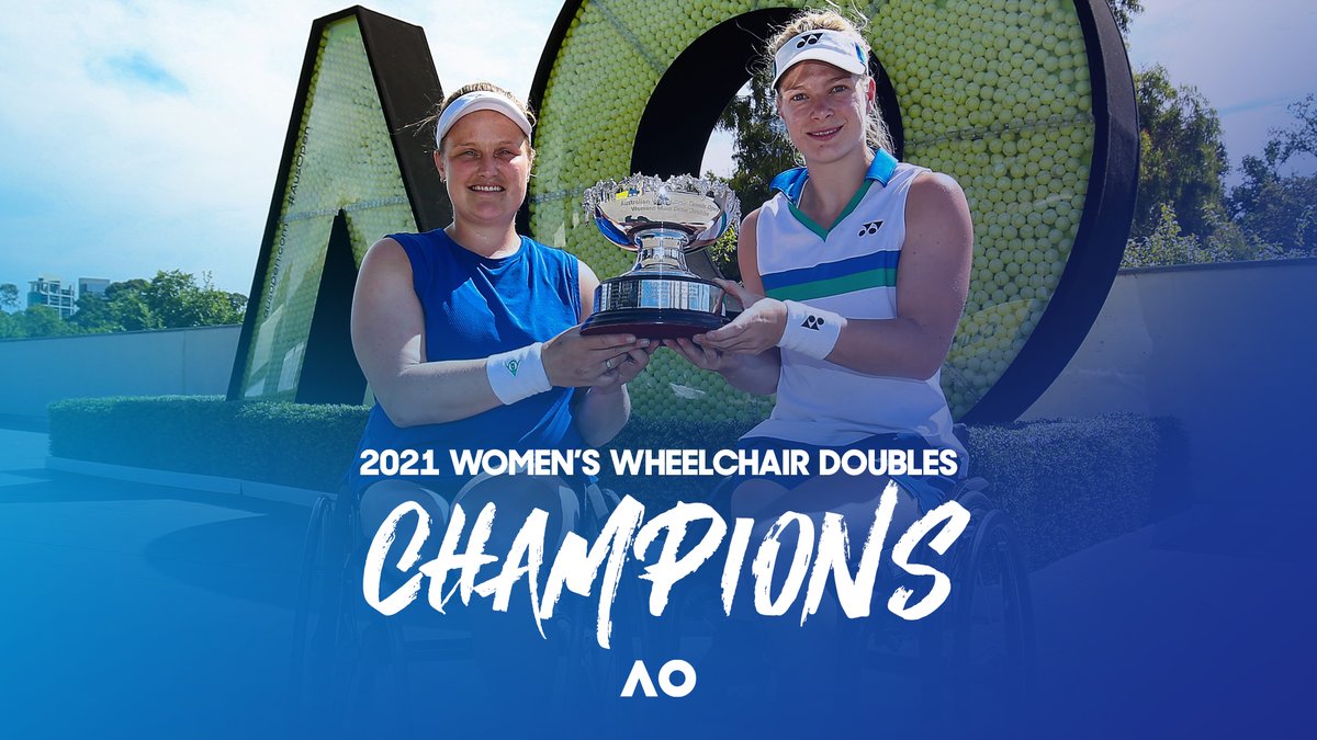 Image result for womens doubles wheelchair champions 2021