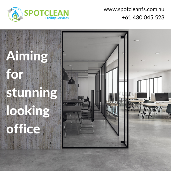 SpotcleanFS's tweet photo. Aiming for a clean and stunning looking office? Contact Spotclean today! 

#Spotclean
#cleaningService
#officecleaning
#Australia https://t.co/OmjKF5k7ay