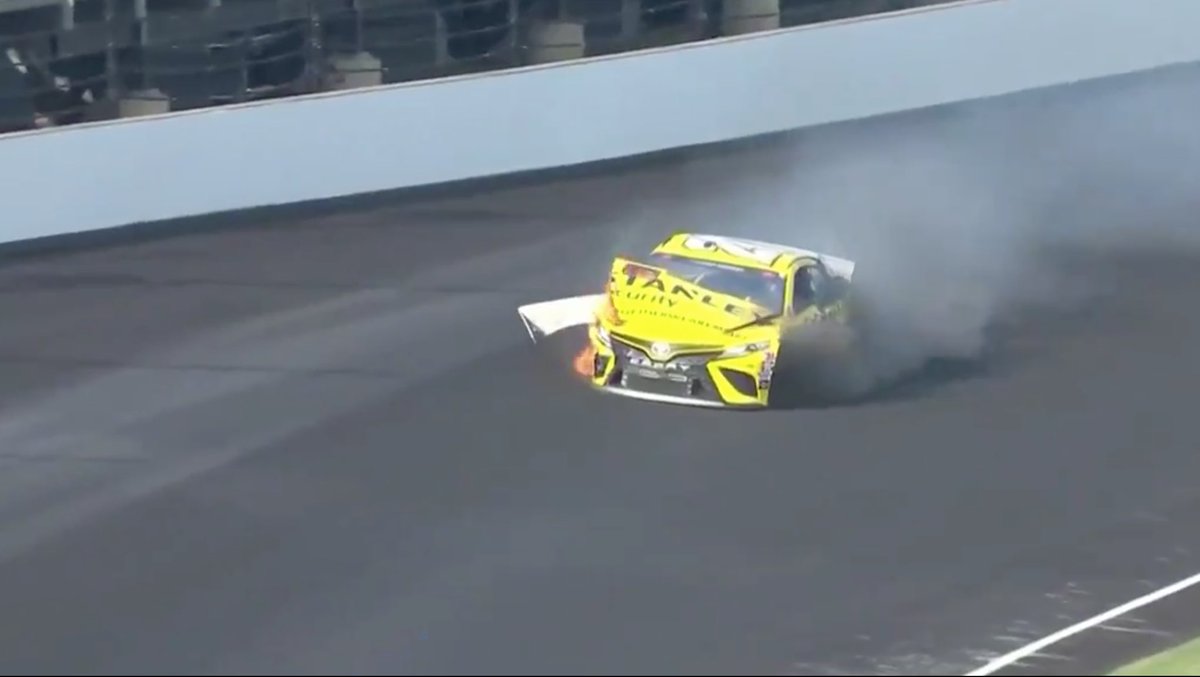 The 2019 and 2020 Brickyard 400’s both featured a number of crashes similar to what Jr experienced by all accounts. These impacts to me are more concerning than crashes that look more dramatic.