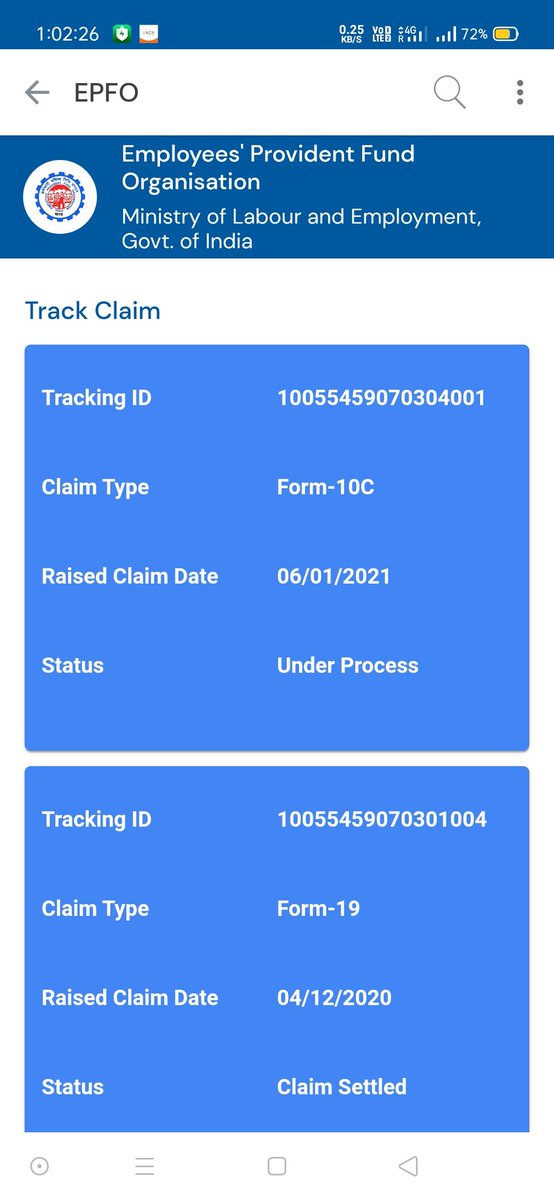 VibhorSaunak's tweet image. @socialepfo form 10C pending for approval more then month, is this really a service you are providing to us? I mean if someone needed funds immediately and your system failure is reason to not fulfilling same and our @PMOIndia promoting #papperless work see this is a example...
