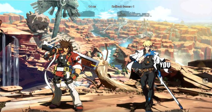 今週末オープンβのギルティ、前のクローズドβの時はキャラが見づらい感じしてたけど、遠くの色合いとか調整されてて改善してるのかな 
オープン←→クローズド 